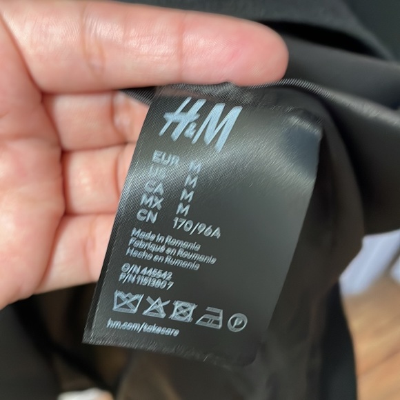 NWT MUGLER x H&M Oversized Wool Blazer - Picture 11 of 12